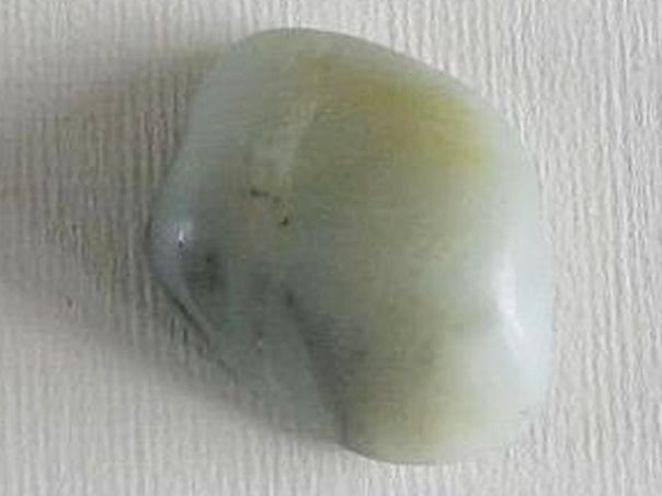 Greenish grey pebble - (1759)